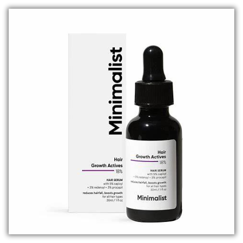 Minimalist Hair Growth Actives 18% Hair Serum