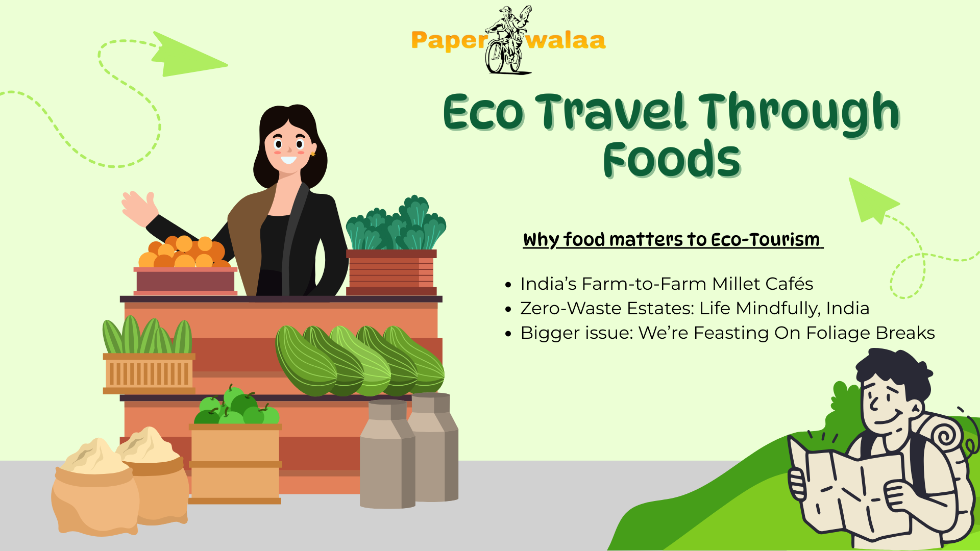Eco Travel Through Foods
